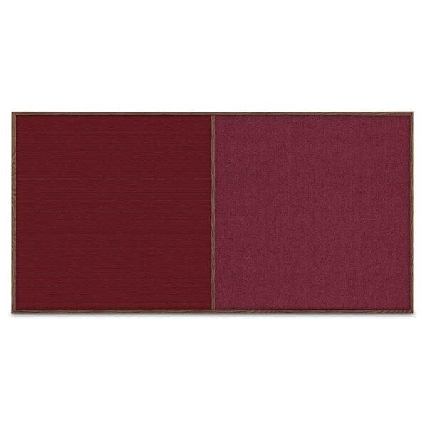 Enclosed Corkboard, 1 Door, 72"x48", 4" Fra